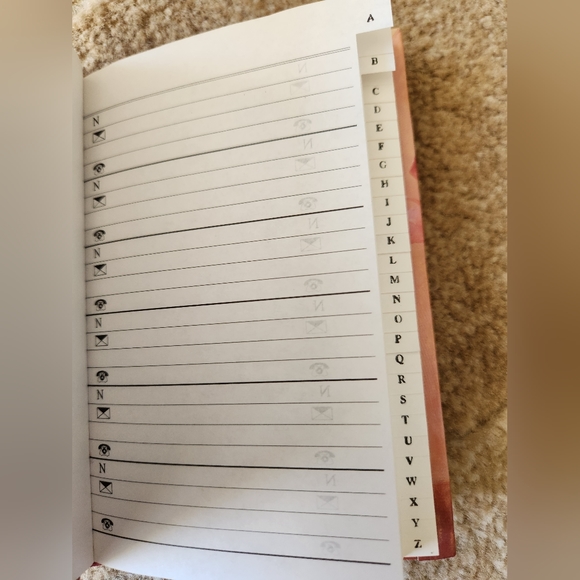 Floral Address Book - Picture 3 of 3